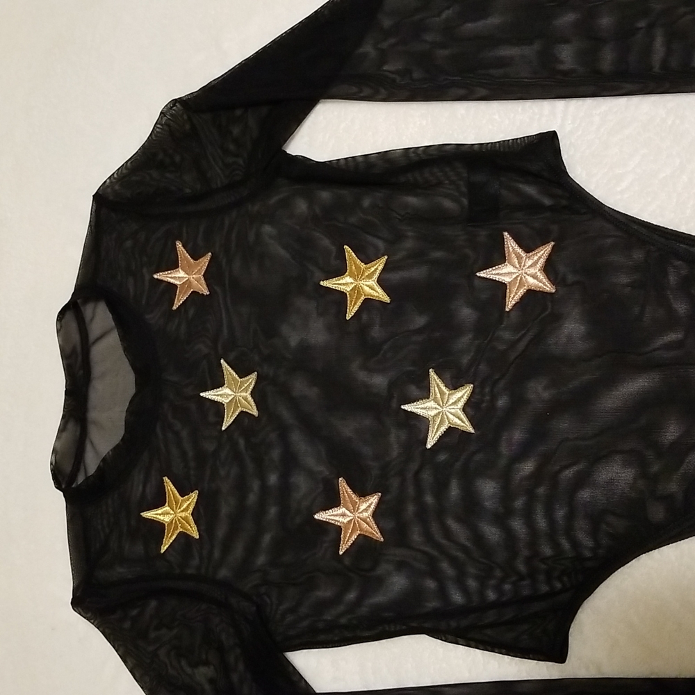 Good American bodysuit with stars